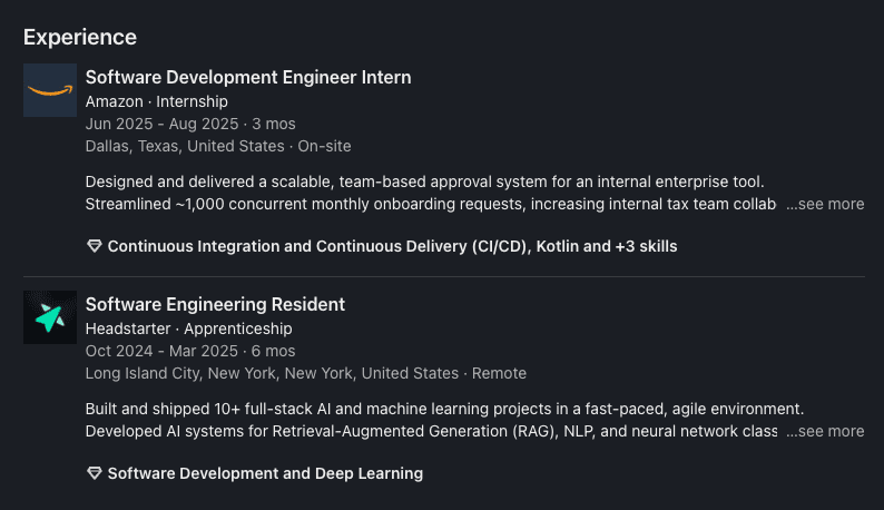 Anthony Nguyen LinkedIn post