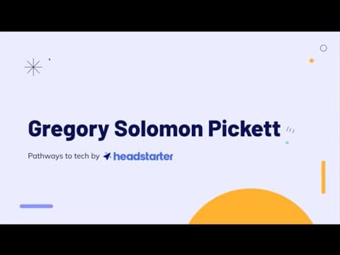 Solomon Pickett video thumbnail